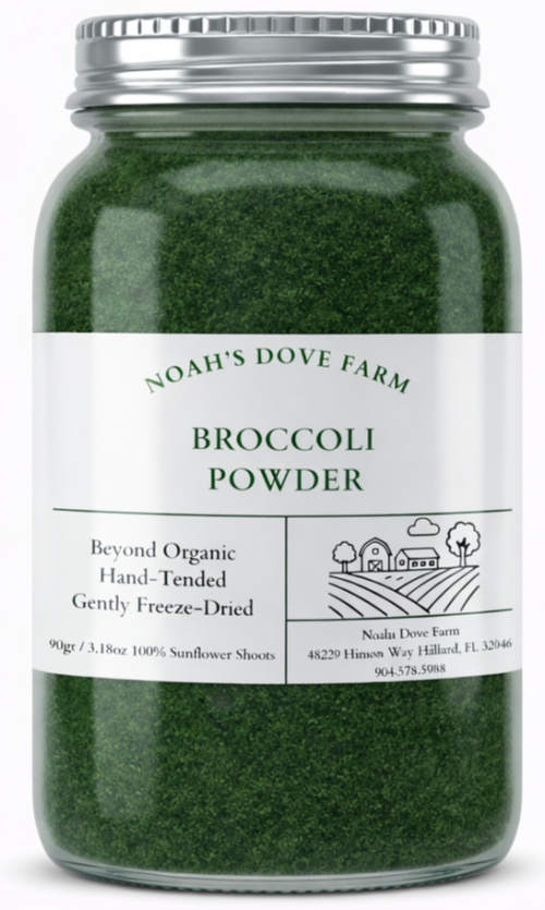 100% Broccoli Powder 30 day supply