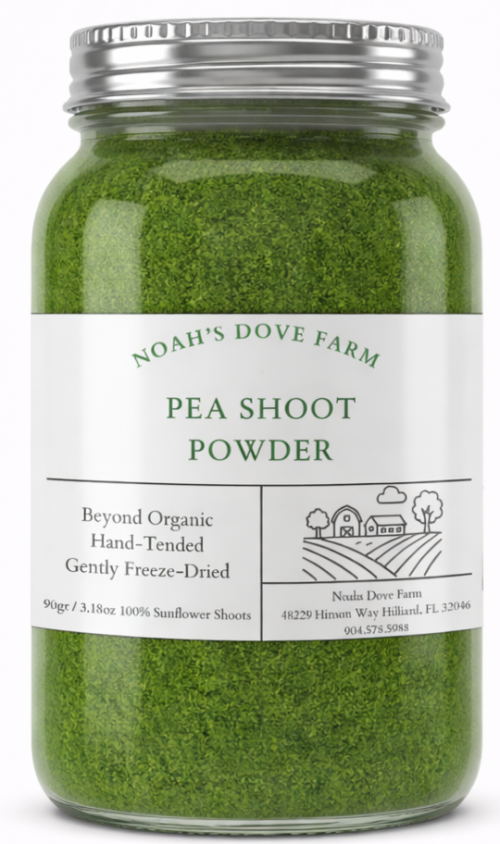100% Pea Shoots Powder 30-day supply