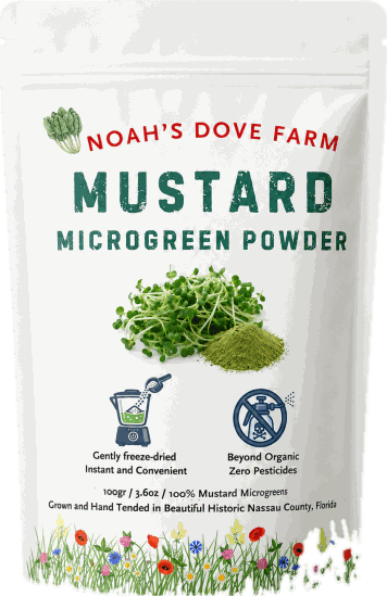 Mustard Microgreen Powder